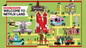 Netflix Land Illustration