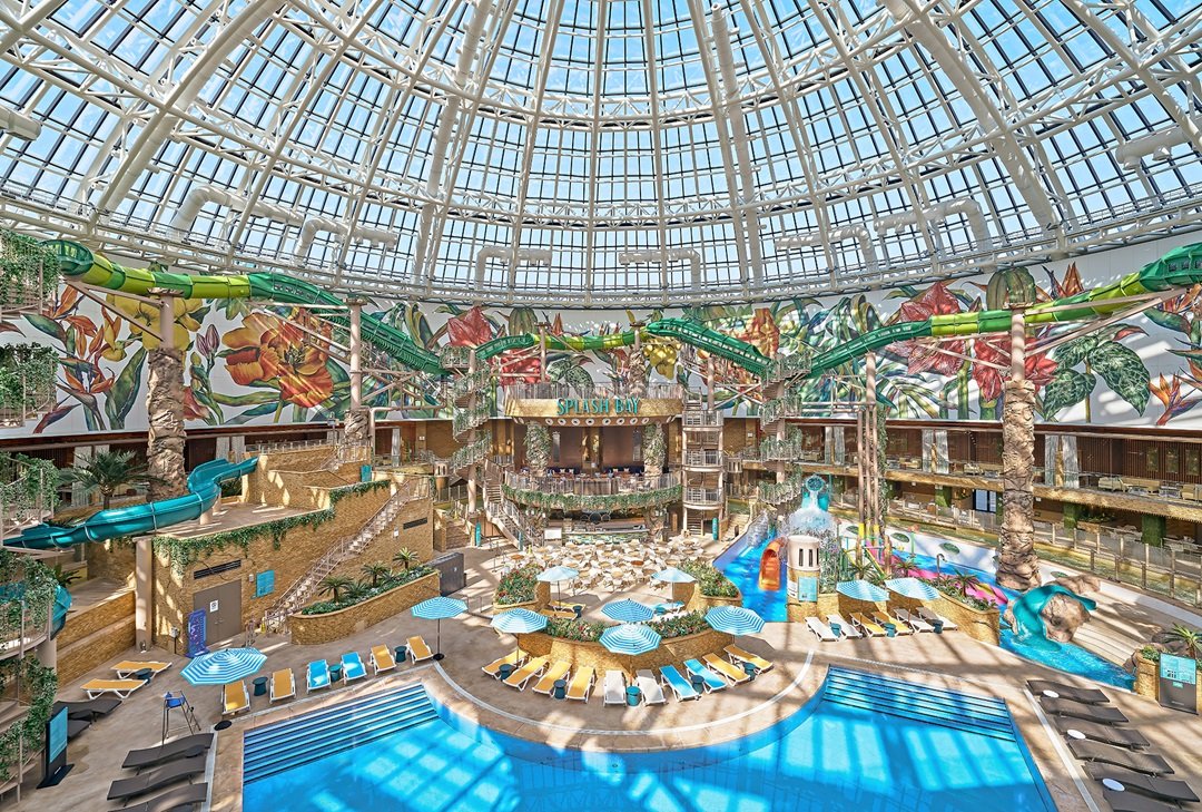 The indoor Splash Bay water park at Inspire Entertainment Resort [INSPIRE ENTERTAINMENT RESORT]
