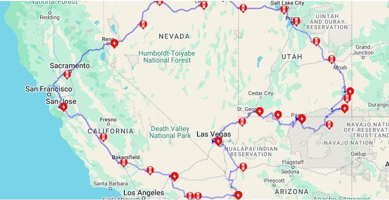 An EV Roadtrip Shows The Value Of Hotel Charging And How To Price It