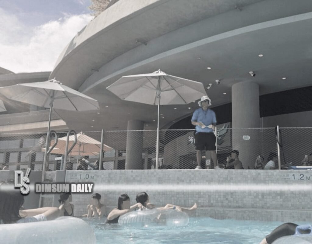 Hilarious incident at Water World Ocean Park as guest loses nipple covers