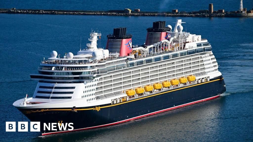 Two rescued after father jumps after child who fell off cruise ship