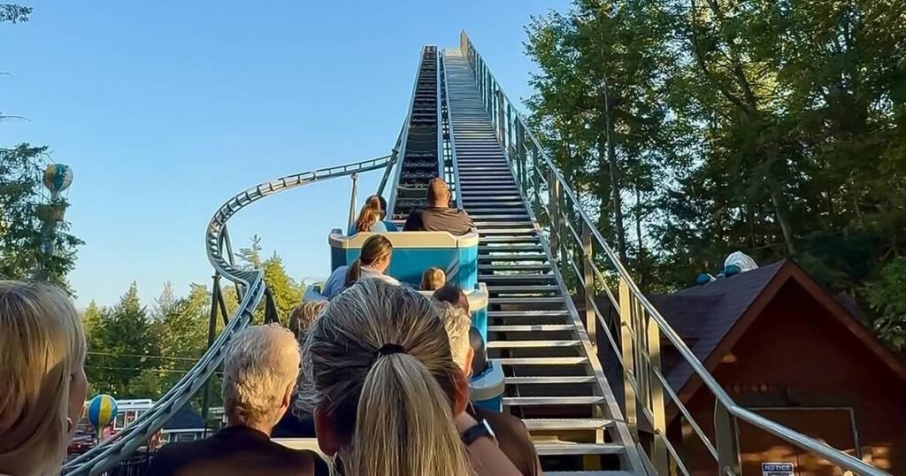 A first look at Ontario park's new year-round roller coaster that's about to open