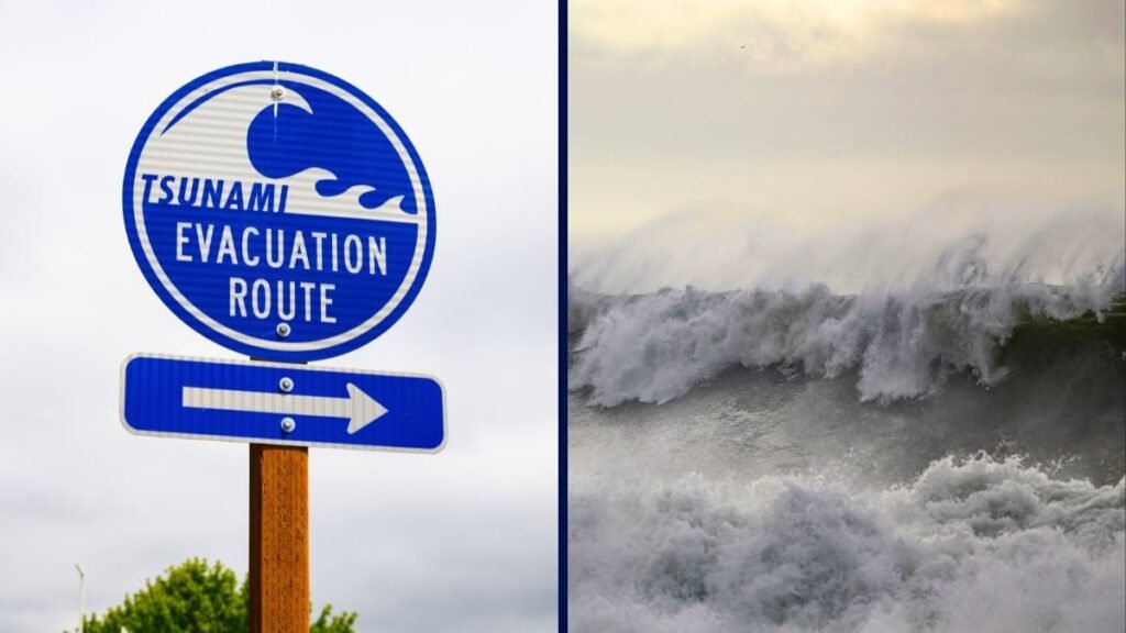 Tsunami Sign and Waves