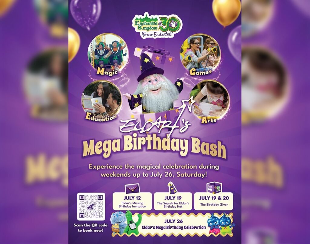 Enchanted Kingdom levels up Eldar the Wizard’s special day with Mega Birthday Bash