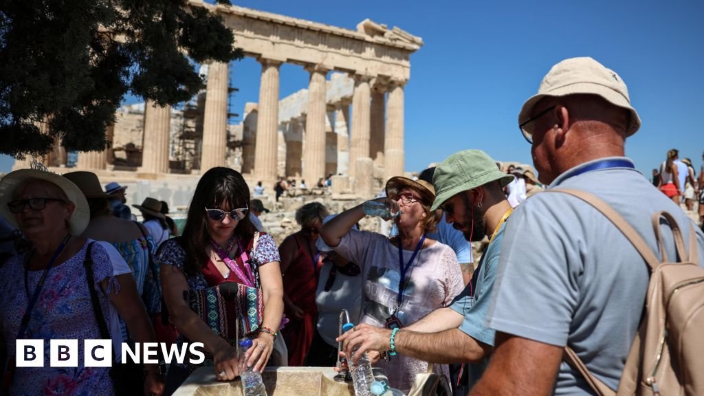 Greece heatwave closes the Acropolis temporarily