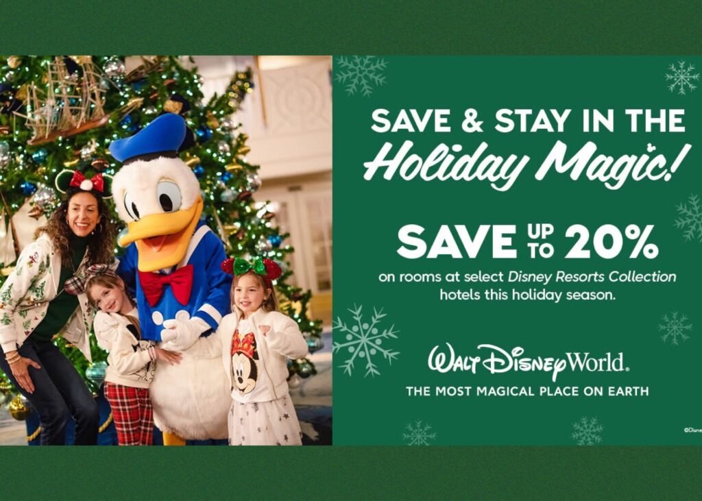 Holiday Travel Deals for Walt Disney World