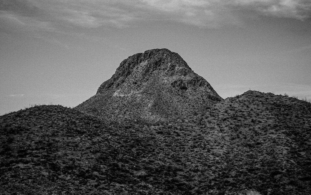 July Photo: Chinati Mountains on Remote Texas Road Trip