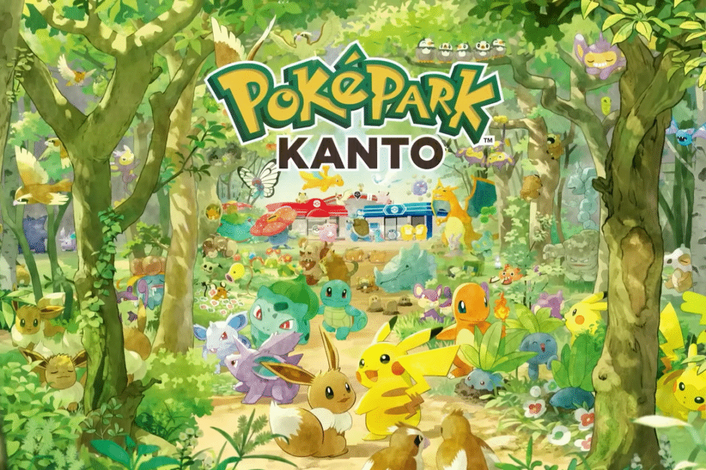 PokePark Kanto will be the first permanent outdoor facility themed around Pokemon.