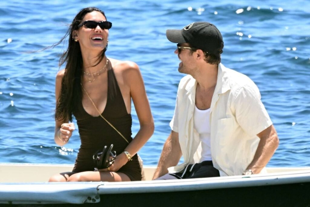 Paul Wesley and Girlfriend Natalie Kuckenburg on Yacht Vacation in Italy: Photos