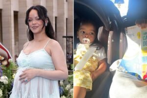 Rihanna Shares Hilarious Photos of Sons Riot and RZA on Road Trip