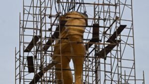 Sculptor, two Nirmiti Kendra officials charged in Parashurama Theme Park case
