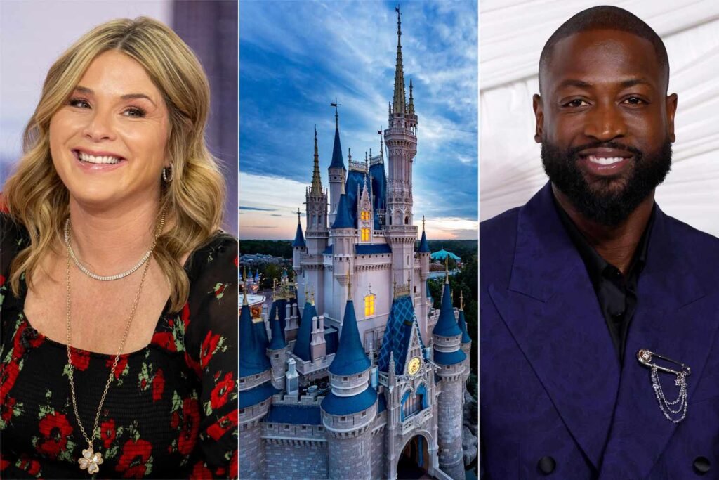 'Today' hosts Jenna Bush Hager, Dwyane Wade address PDA at theme parks