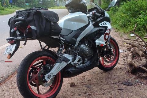 Touring on my Aprilia RS 457: Thiruvananthapuram to Bangalore road trip