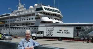 Woman moves onto a cruise ship and plans to live there for 15 years