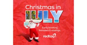 redtag.ca's Christmas in July Returns with Major Travel Deals for Canadians