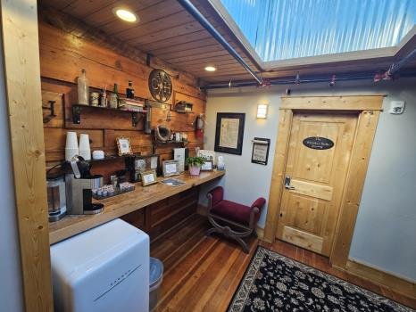 Display outside our room at the Central Hotel at Burns, Oregon