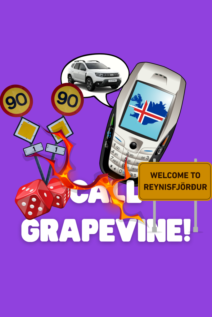 From Iceland — Help? Call The Grapevine! Road Trips, Casinos, Baked Goods & More