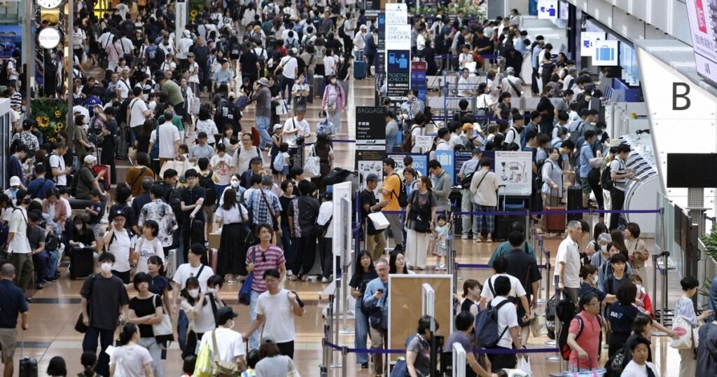 Japan summer holiday travel rush underway as trains, flights full