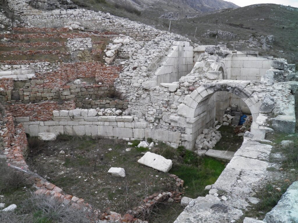 Roman odeon in Sagalassos, Turkey
