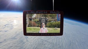 UK's Pleasure Beach transmits from space in world first