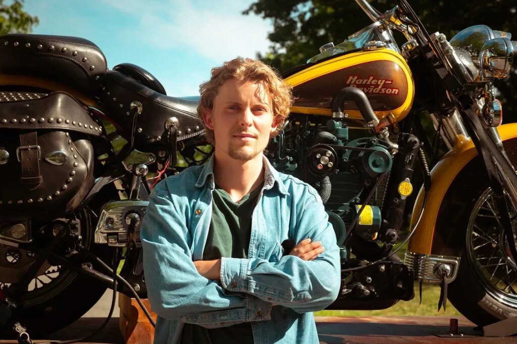 University student undertakes 1,200-mile road trip on biodiesel-powered Harley