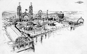 What happened to the flashy amusement park nicknamed the Coney Island of Canarsie?