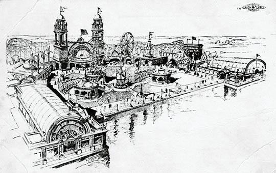 What happened to the flashy amusement park nicknamed the Coney Island of Canarsie?