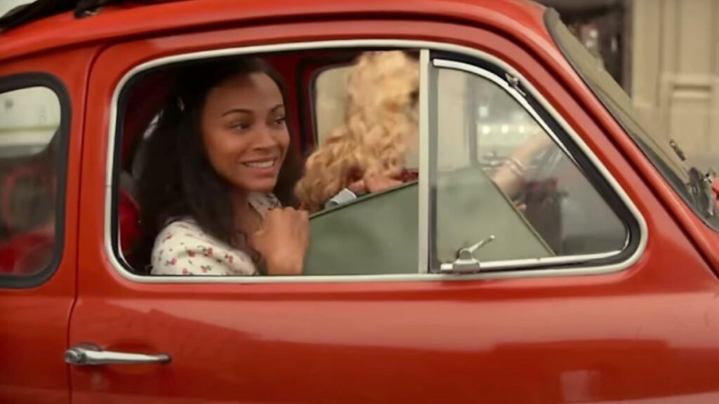 zoe saldana in from scratch on netflix