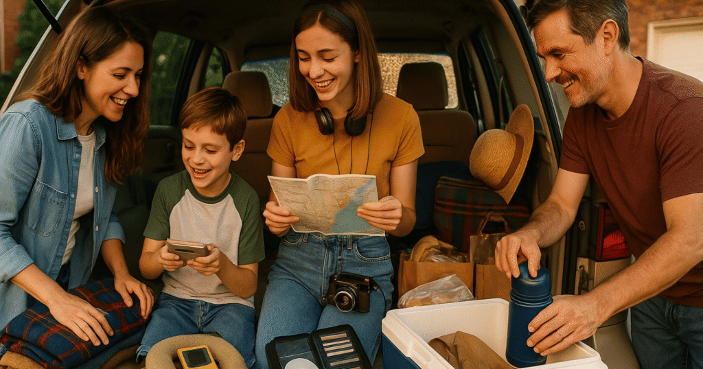 8 things every lower-middle-class family packed for road trips in the 80s and 90s