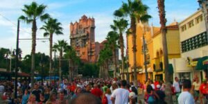 Sunset Boulevard with Tower of Terror