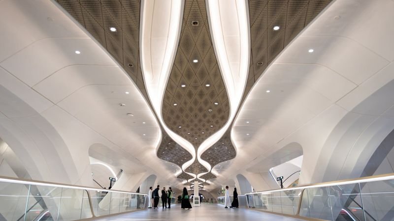 Like no other commute on the planet: Inside Saudi Arabia’s dazzling $22-billion metro system