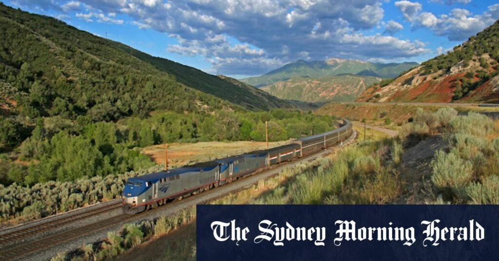 On board the California Zephyr from San Francisco to Chicago