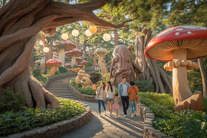 POPLAND Beijing in China Showcases Labubu Characters and Themed Attractions
