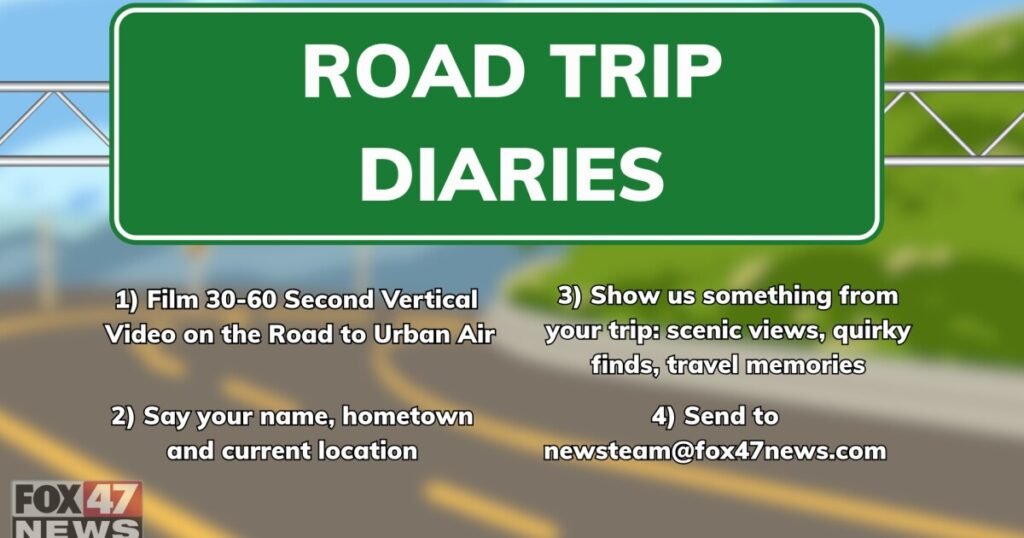 Share your road trip diaries on the way to Eaton Rapids
