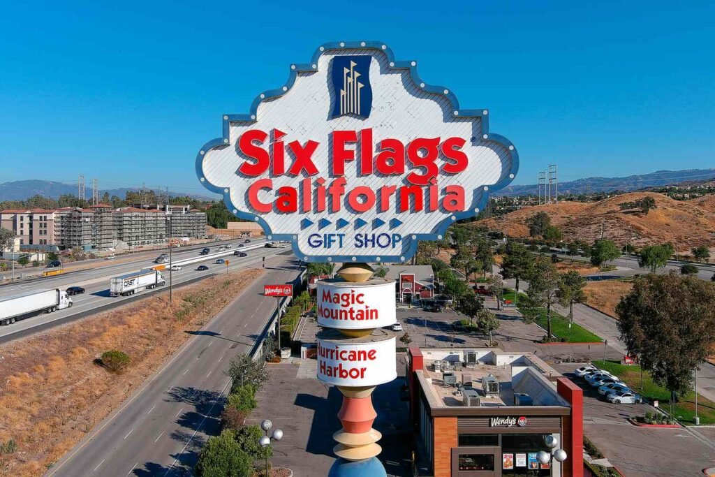 41-Year-Old Man Dies Outside the Entrance of Six Flags Magic Mountain