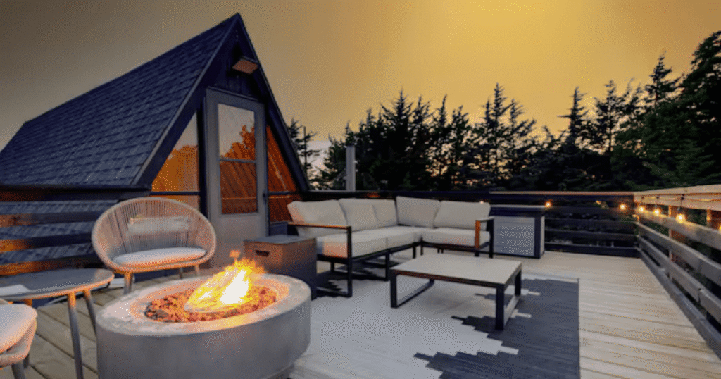 a vast view of a prairie in the fall at chatauqua hills in kansas