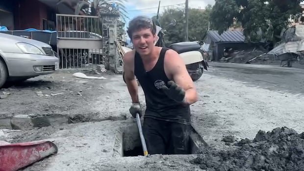 Edmonton man spends vacation in Taiwan helping clean up after typhoon