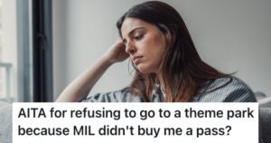 woman upset on a couch