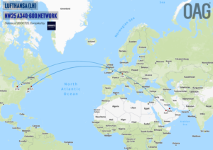 Lufthansa NW25 A340-600 Operations – 26OCT25 — AeroRoutes
