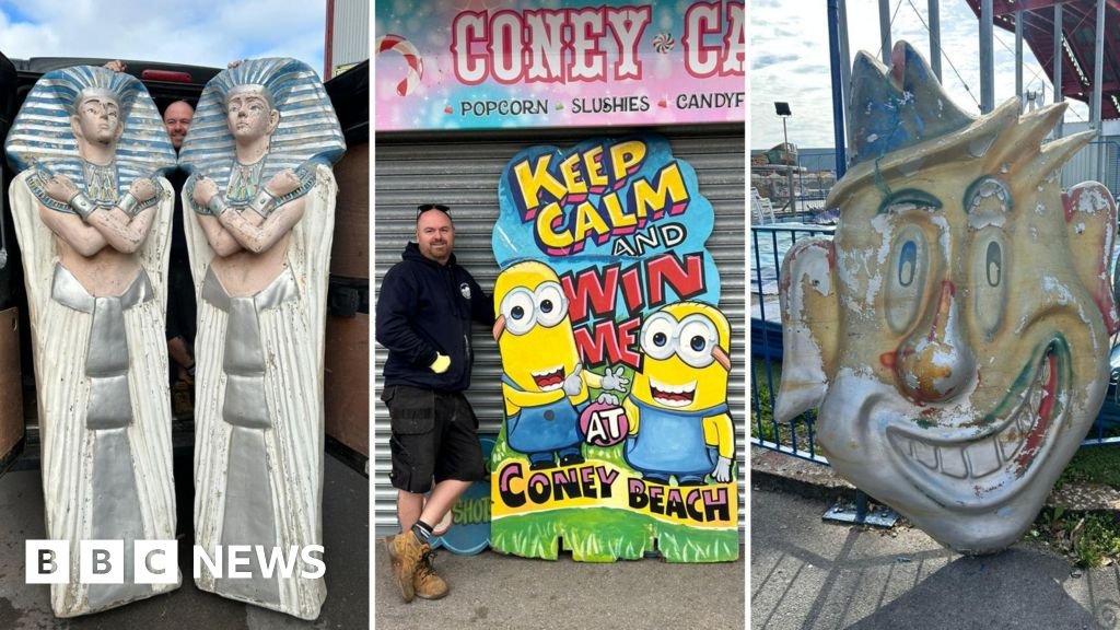 Porthcawl's Coney Beach amusement park history pieces up for sale