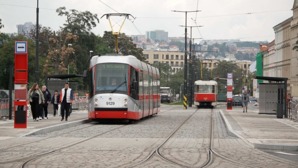 Prague Vystaviště: Trams Return, Cars Banned