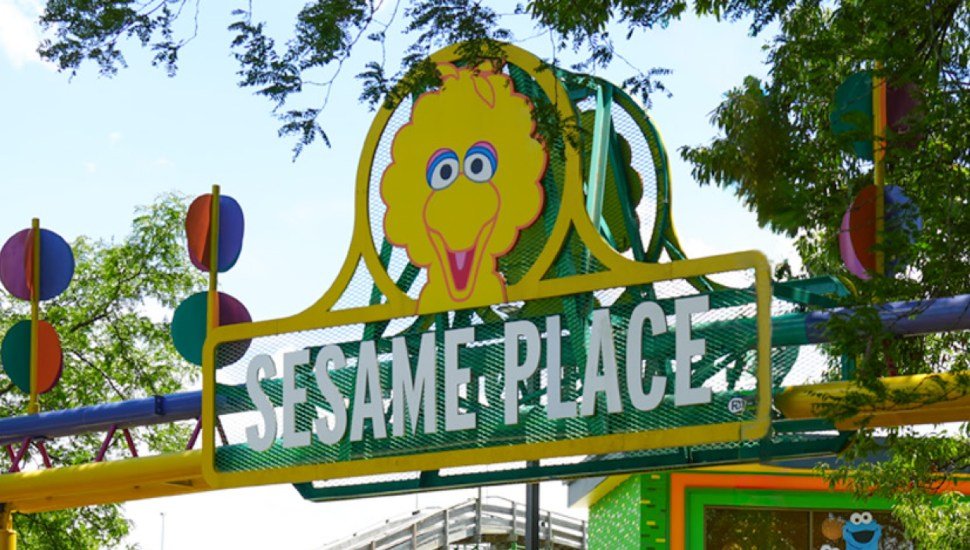 Sesame Place sign.