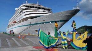 St. Vincent Welcomes First Cruise Ship Call with M.V. Amera Arrival