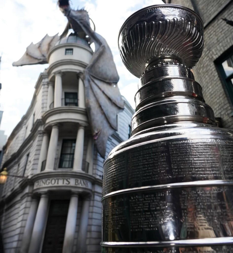 Stanley Cup and Panthers Visit Epic Universe Theme Park in Orlando