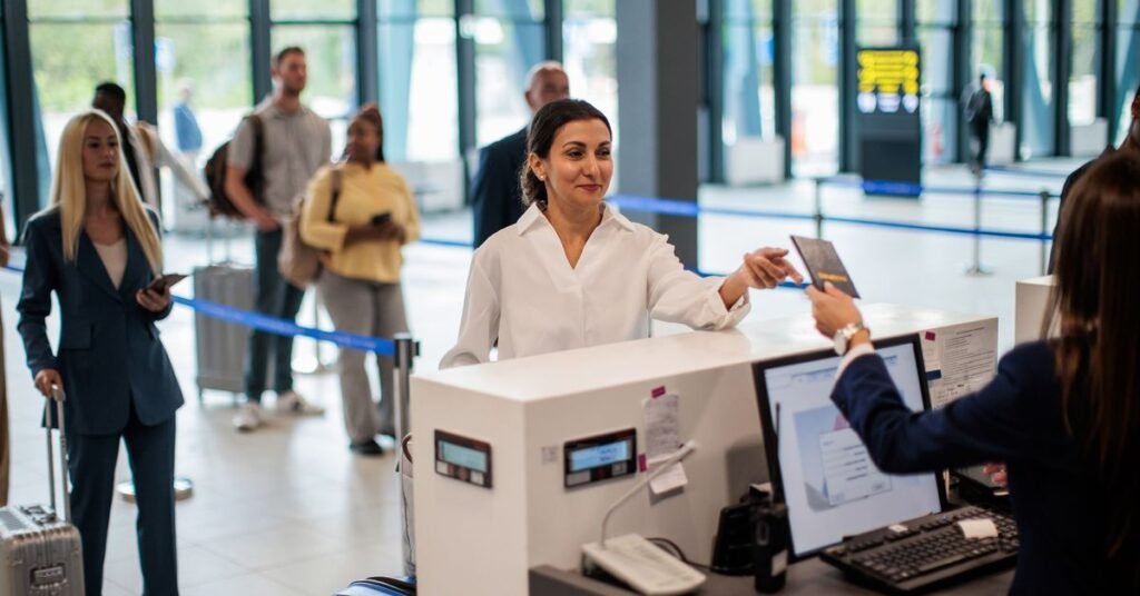 The airport check-in trick that could get you an upgrade, according to travel expert