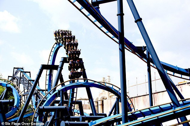 In June 2008, 17-year-old Asia LeeShawn Ferguson IV was then struck by the Batman coaster (seen on a different date) and decapitated
