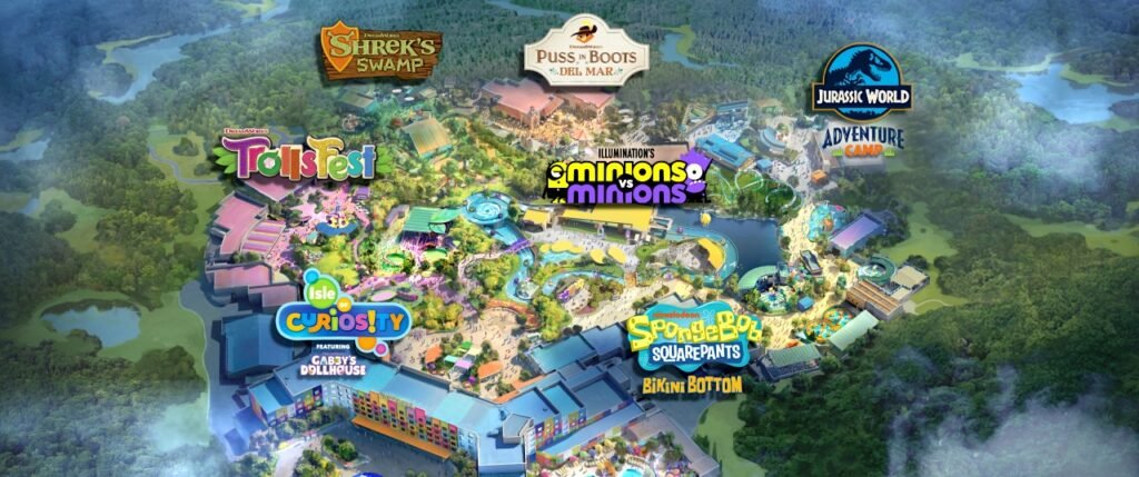 Universal reveals the lands for its new Kids Resort