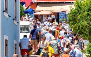 Visitor overload threatens island appeal