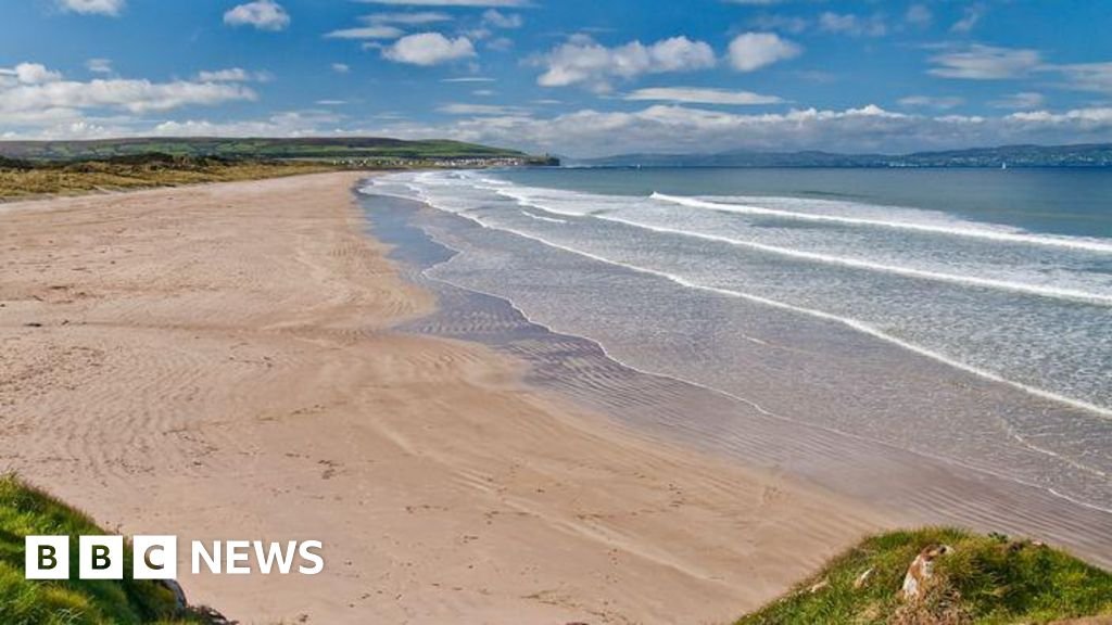 Warning over blue-green algae at beach