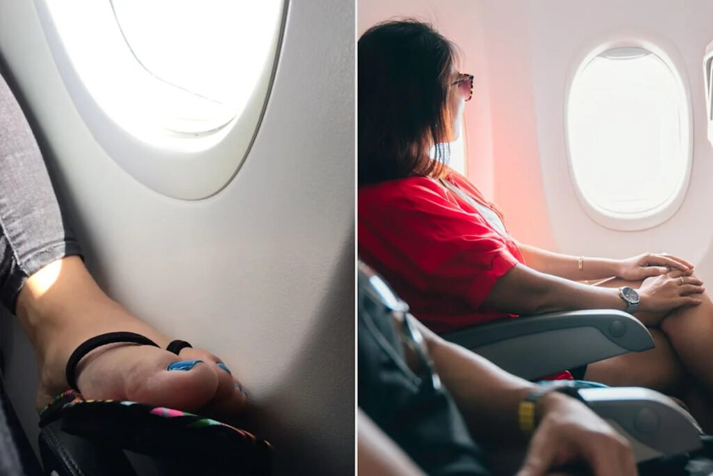Woman Snaps at Passenger Who Refuses to Move Feet Off Her Seat on Long-Haul Flight